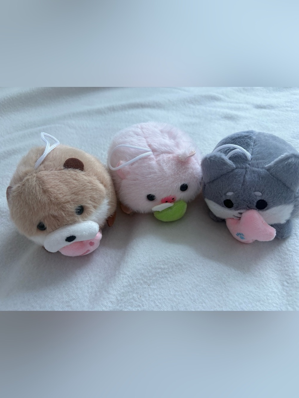 Wind Up Plush Keychains